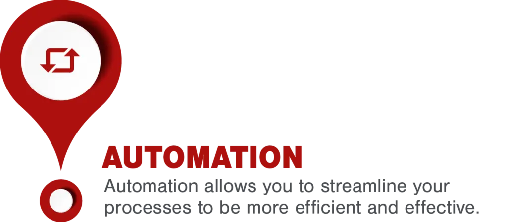 Automation allows you to streamline your processes to be more efficient and effective.